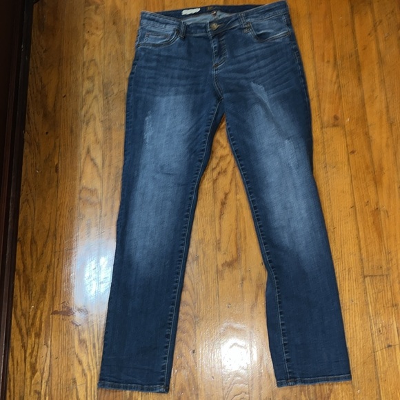 Kut from the Kloth Boyfriend Women's Blue denim Jeans Size 10 - Picture 5 of 12